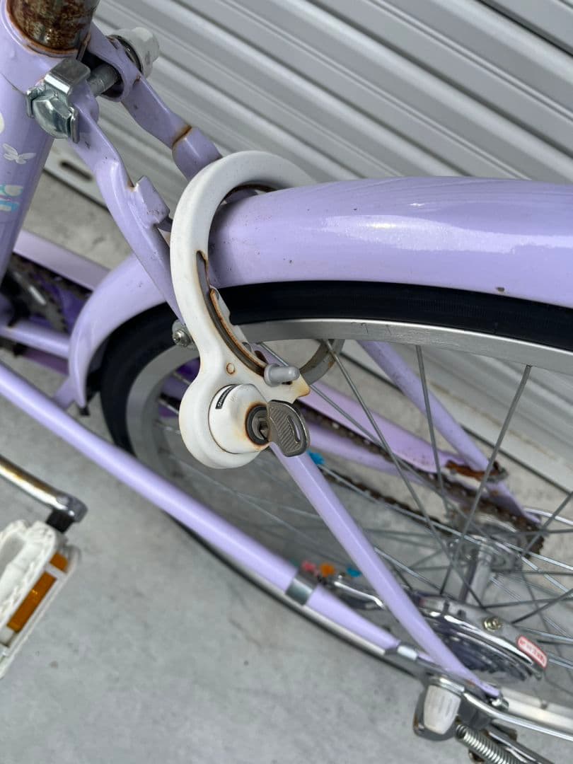 お引き取り限定 ブリヂストン 24インチ エコパル シングルギア 手動式ライト