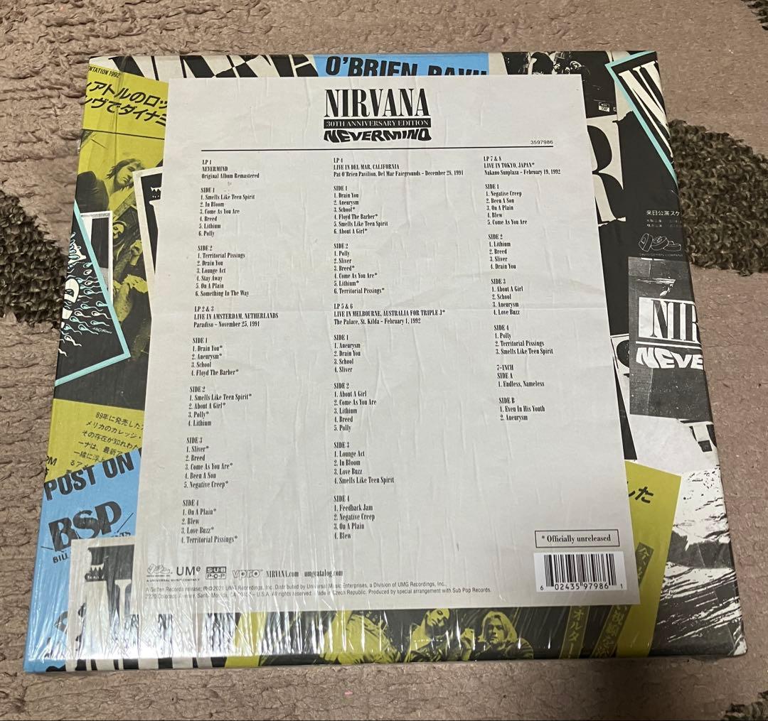 NIRVANA NEVERMIND 30周年記念盤 8LP