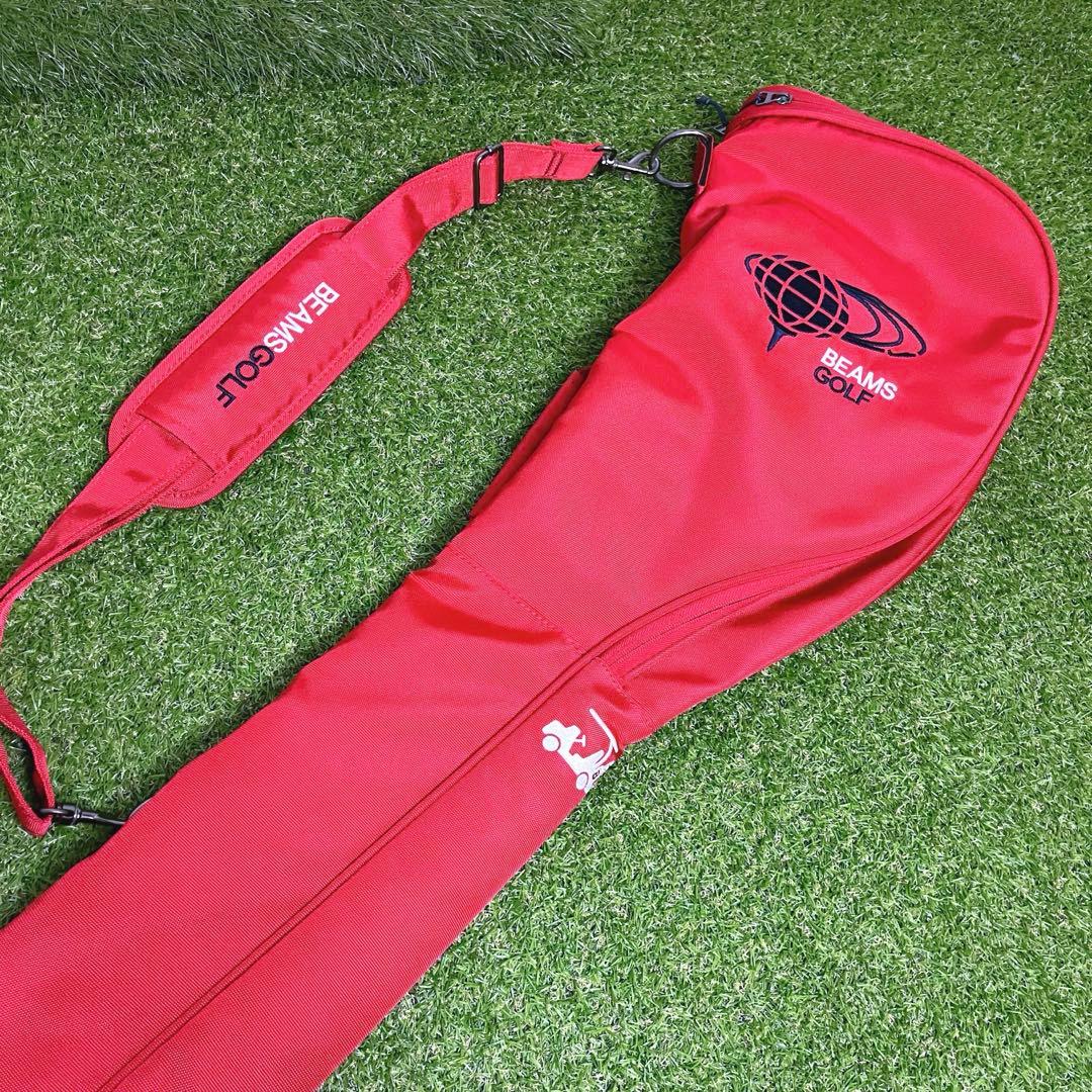 希少 美品 BEAMS GOLF レディース 持ち運び楽 ゴルフクラブケース