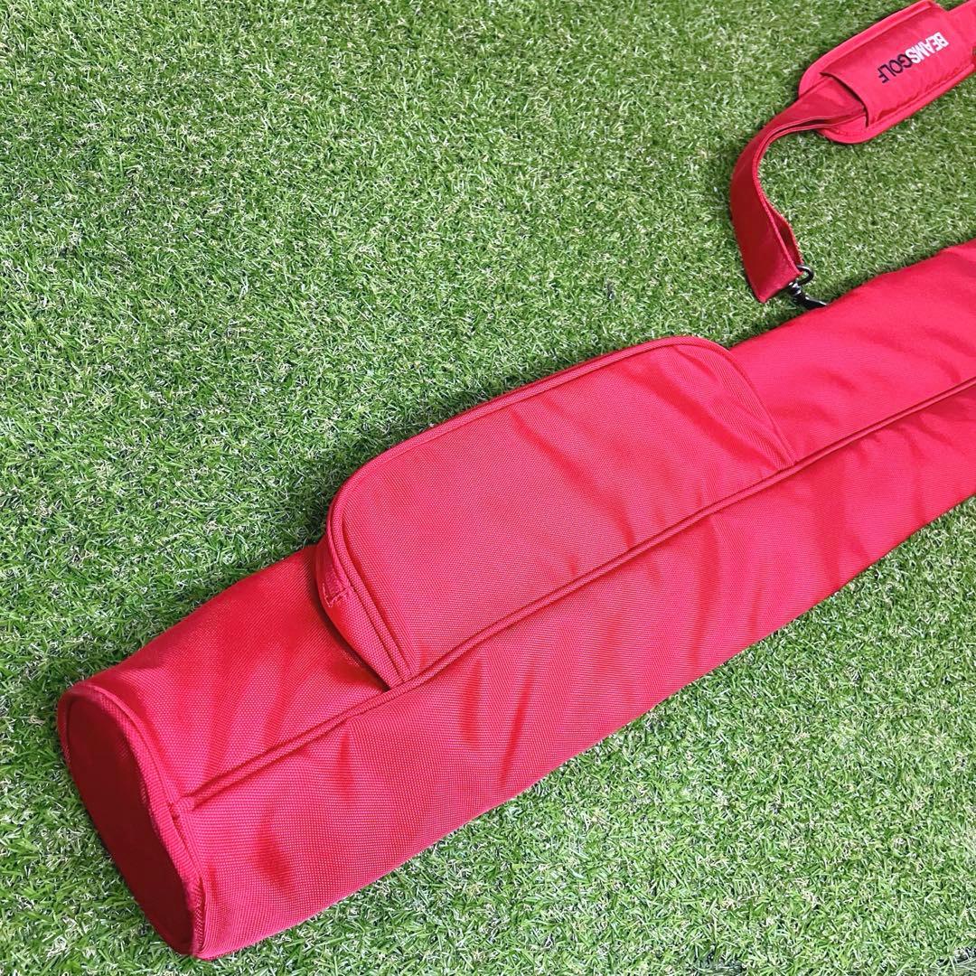 希少 美品 BEAMS GOLF レディース 持ち運び楽 ゴルフクラブケース