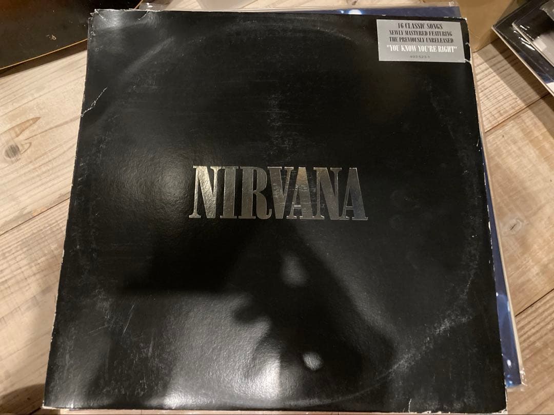 NIRVANA best レコード2LP vinyl 2002オリジナル盤