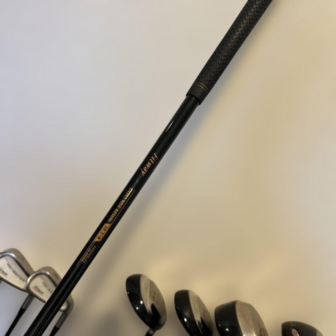 初心者おすすめセット　FitWay メンズ R １２本　右利き　ゴルフセット