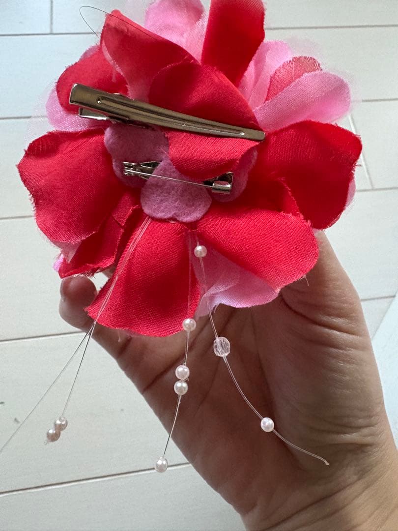 R-KIKUCHI 桜柄 子供用着物セット　七五三