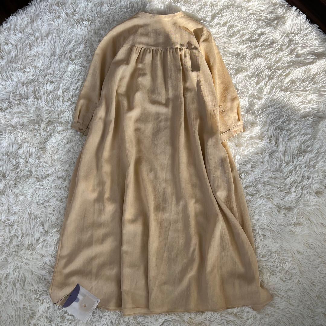 新品未使用品 ヒロコビス 定価27,500円 シャツワンピース 大きいサイズ