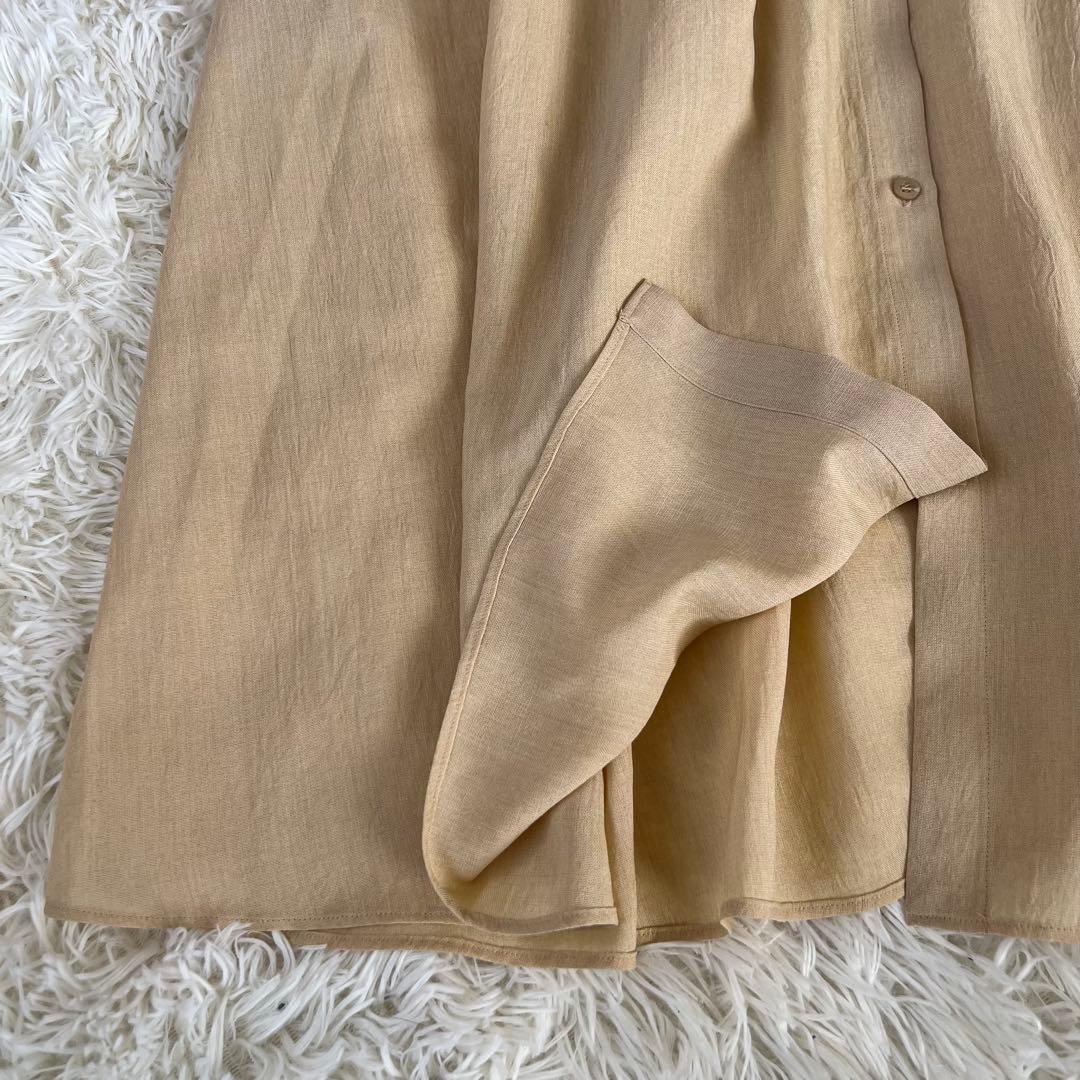 新品未使用品 ヒロコビス 定価27,500円 シャツワンピース 大きいサイズ