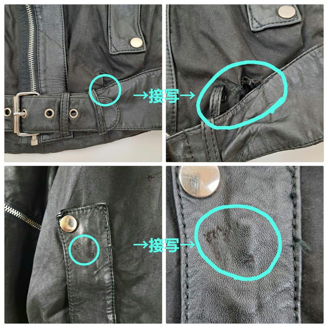 Hein Gericke ヴィンテージ レザーライダースジャケット 切替デザイン