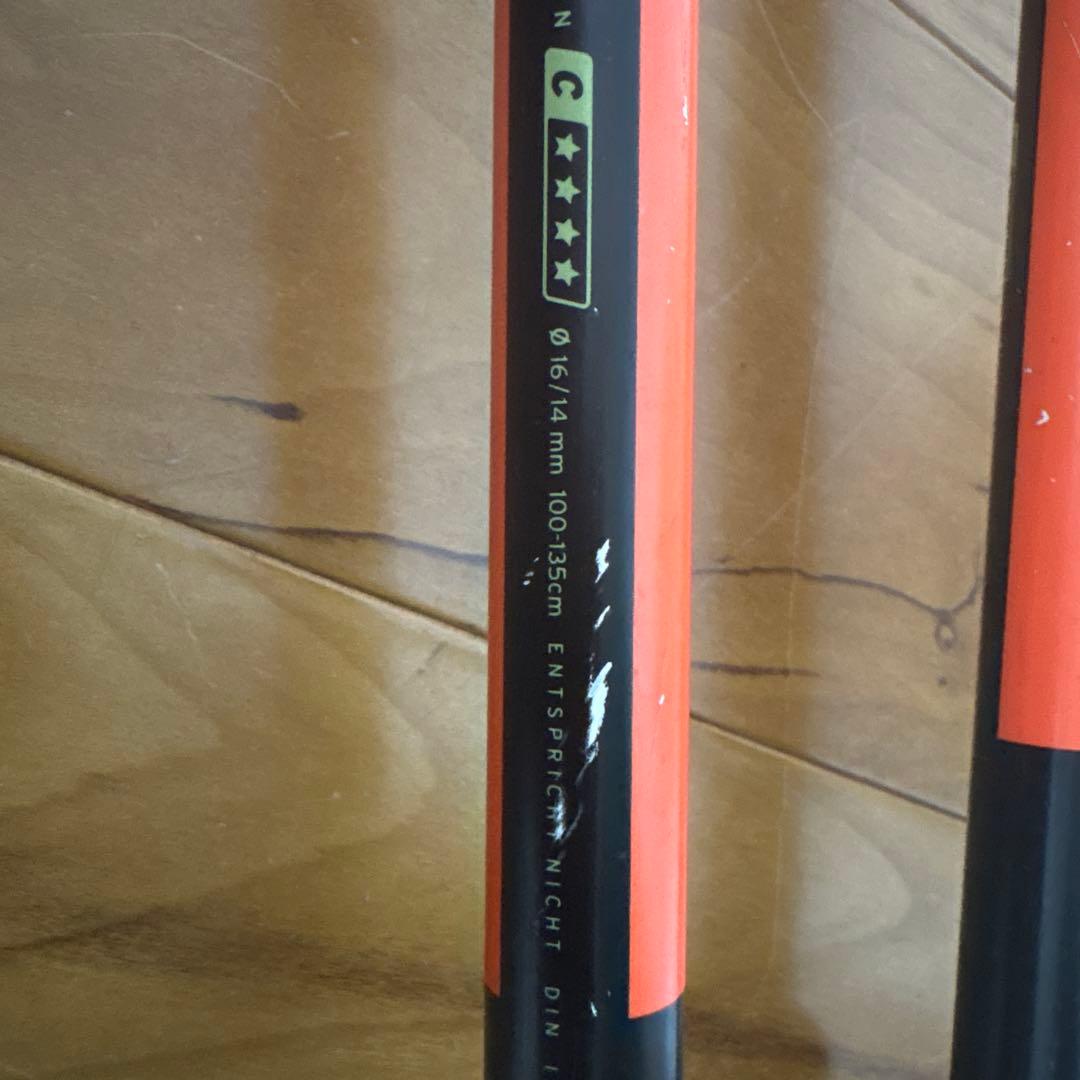 サロモン スキー　ストック　バックカントリー　パウダー