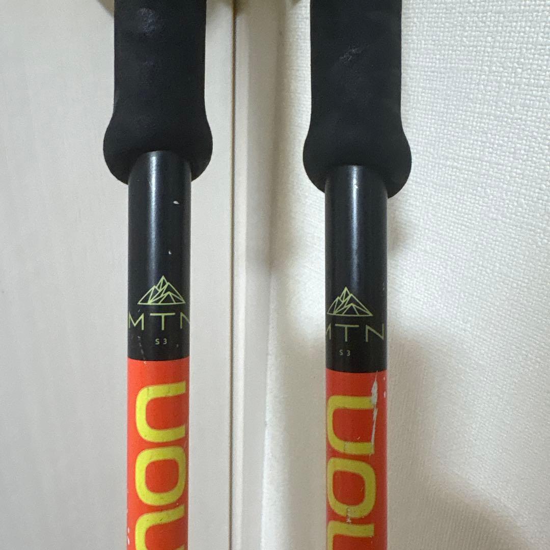 サロモン スキー　ストック　バックカントリー　パウダー