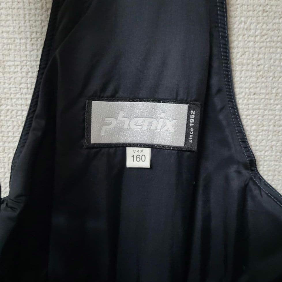 Phenix 空色 フード付きスキーウェア160cm　ジュニア