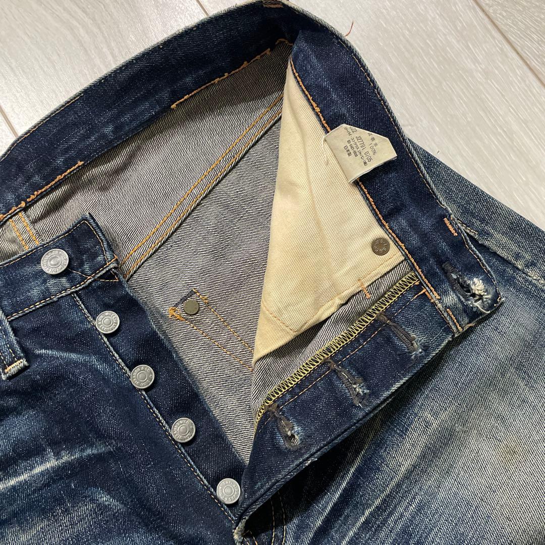 00s 日本製 Levi's 47501 W34 デニムパンツ 501XX