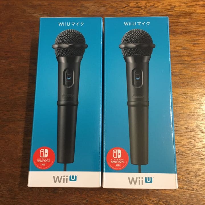 【新品　未使用】任天堂wii Uマイク2本セット