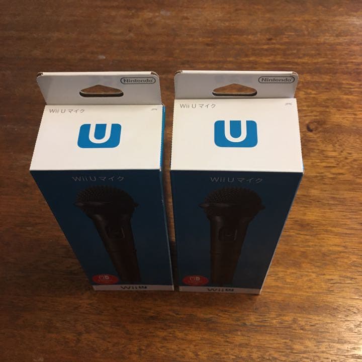 【新品　未使用】任天堂wii Uマイク2本セット