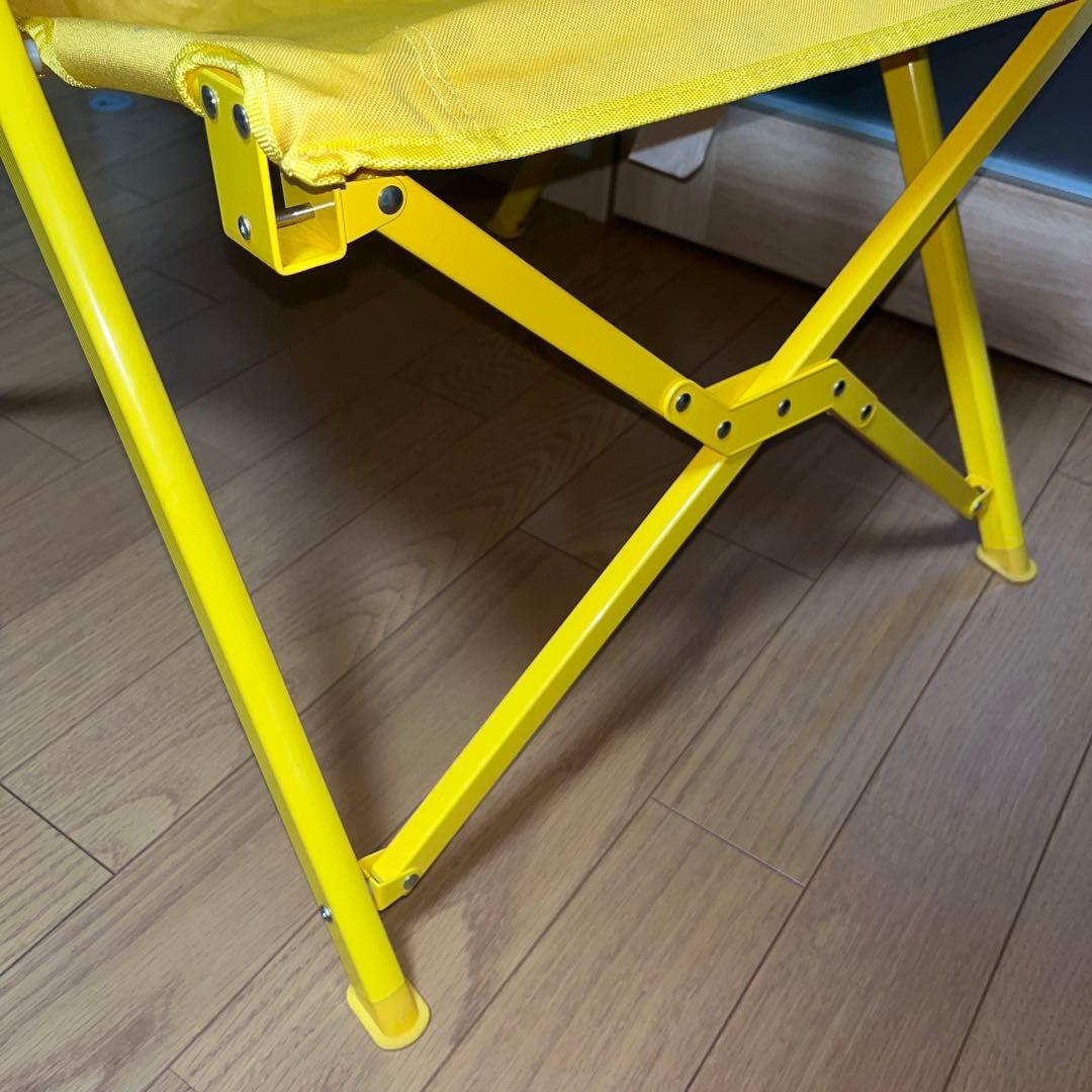 Coleman レイチェア3段階リクライニング式ハイバックチェア　イエロー