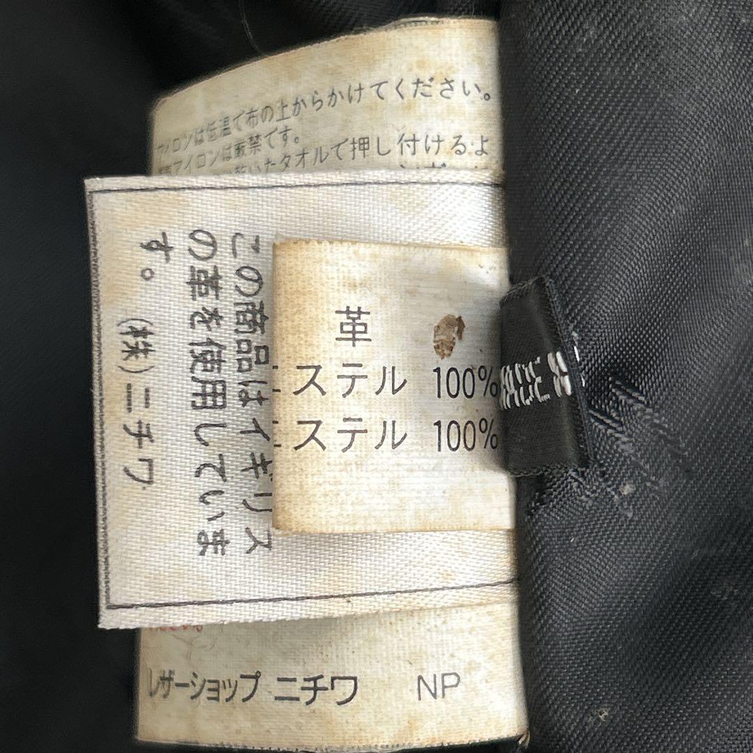 美品　WIND ARMOR 本革　レザージャケット　羊革　ブラック　Mサイズ