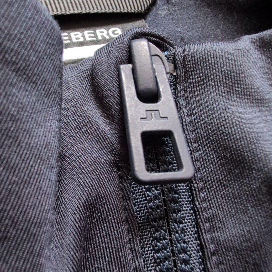 【極美品】ジェイリンドバーグゴルフ　ストレッチフルジップモックネック長袖　M