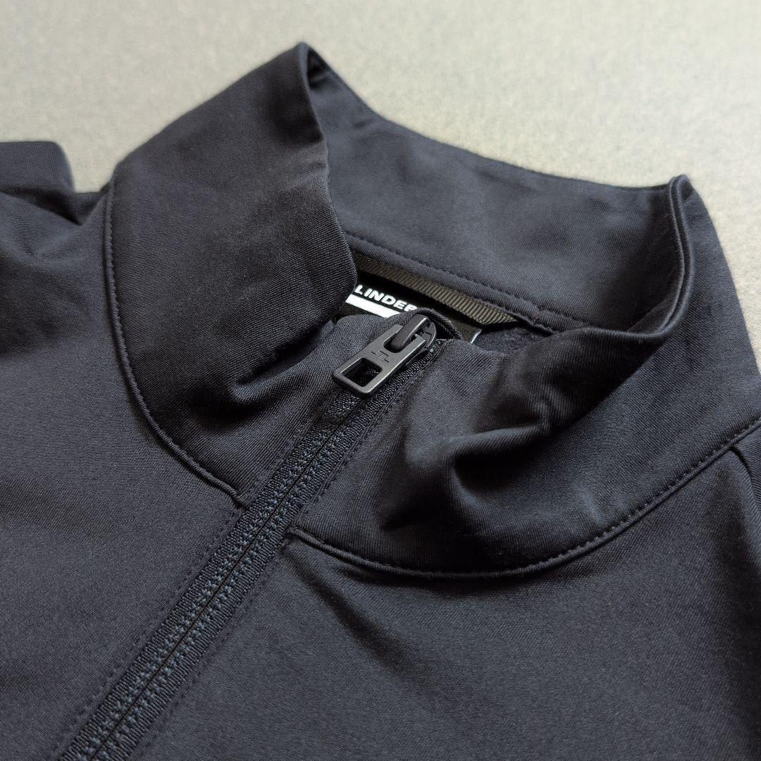 【極美品】ジェイリンドバーグゴルフ　ストレッチフルジップモックネック長袖　M