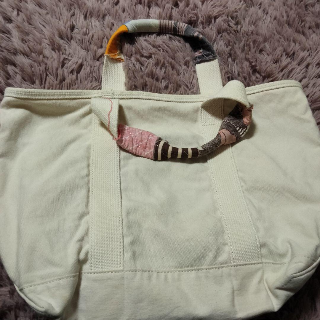 美品　porter fennica コラボ　トートバッグ　アイボリー