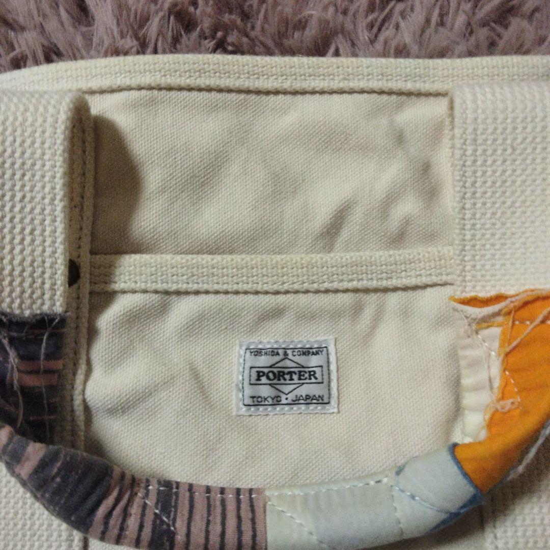美品　porter fennica コラボ　トートバッグ　アイボリー