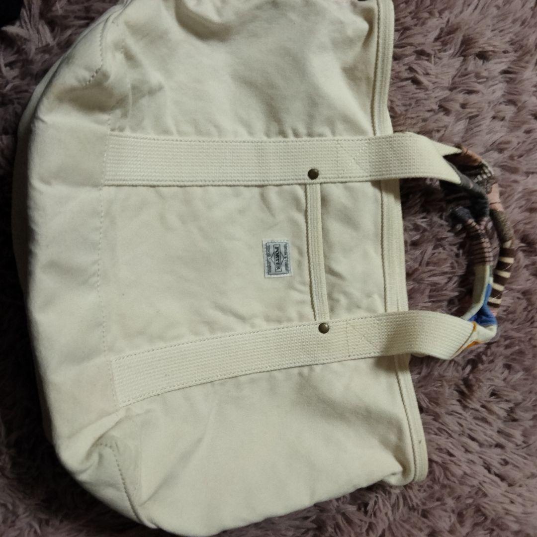 美品　porter fennica コラボ　トートバッグ　アイボリー