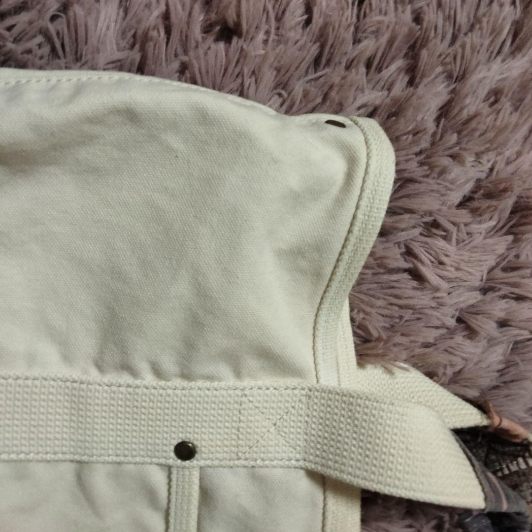 美品　porter fennica コラボ　トートバッグ　アイボリー
