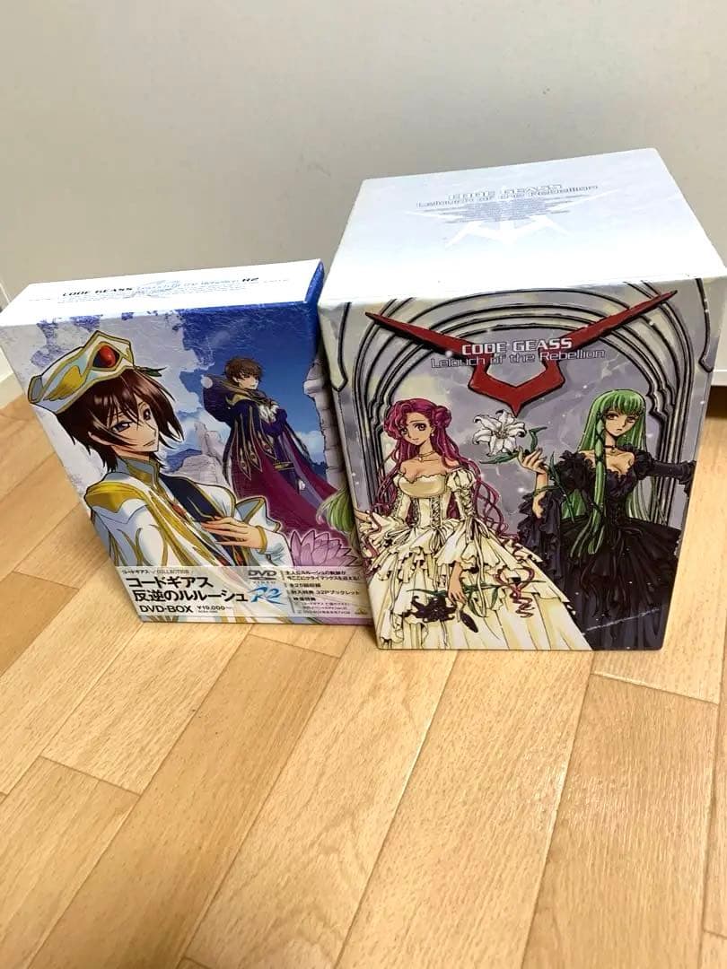 コードギアス反逆のルルーシュDVDBOX&R2 DVDBOXセット