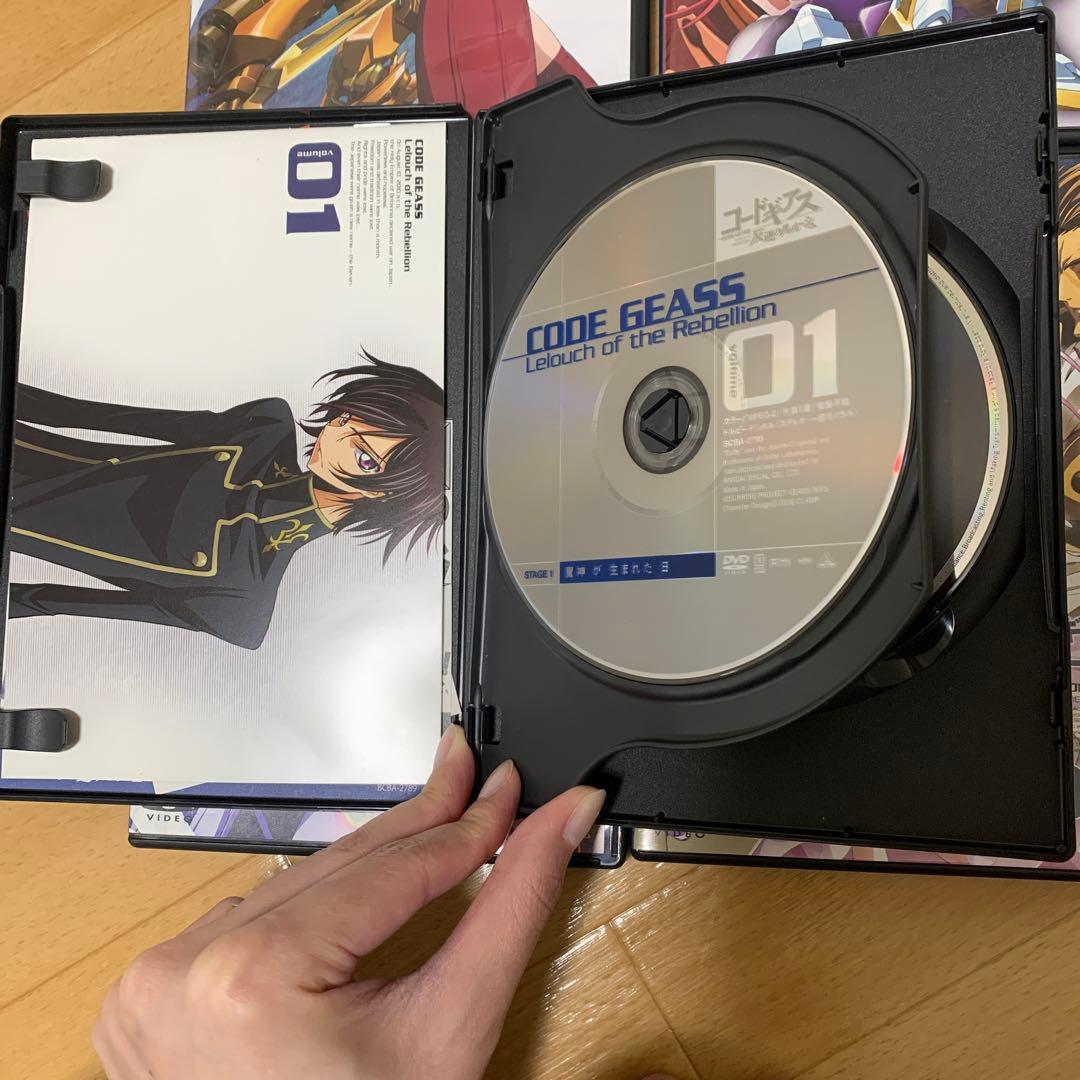 コードギアス反逆のルルーシュDVDBOX&R2 DVDBOXセット