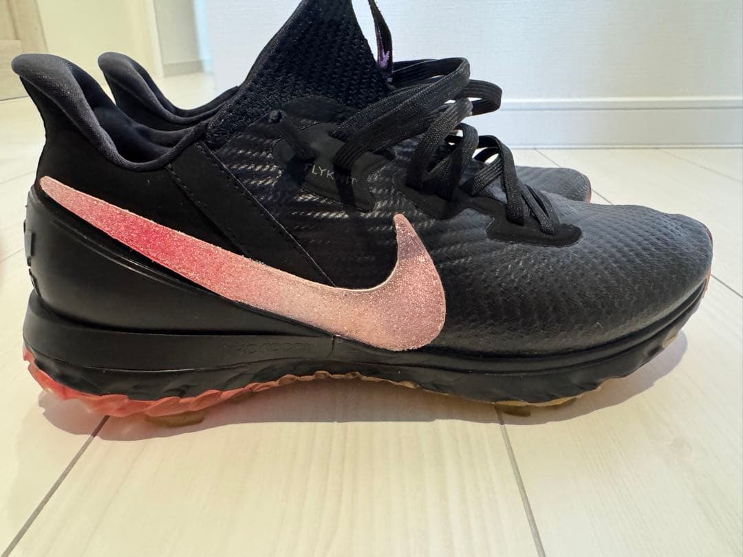 Nike ゴルフシューズ ブラック/ピンク