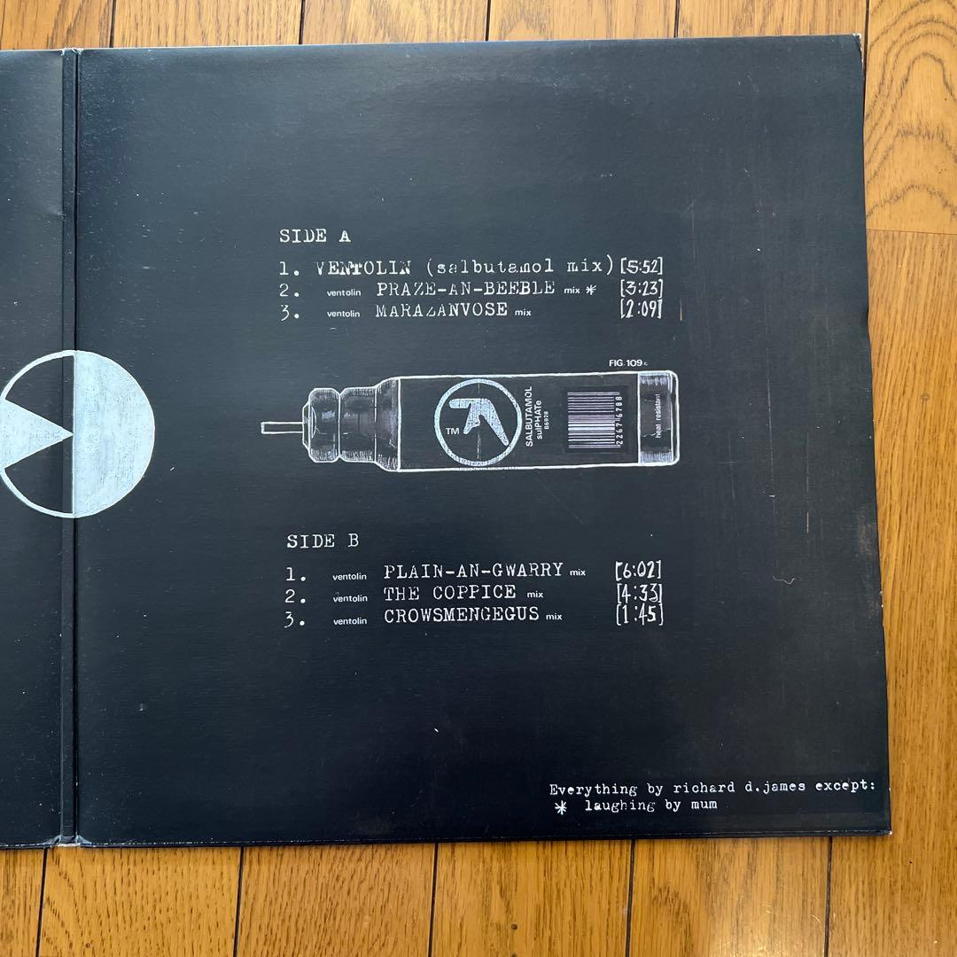 Aphex Twin Ventlin 2枚組み 12インチEP