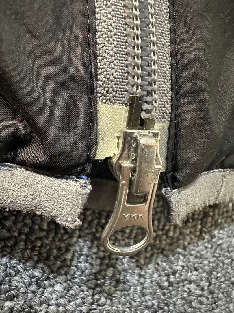 arena ベンチコート　黒　グレー　SSサイズ ダブルジップ