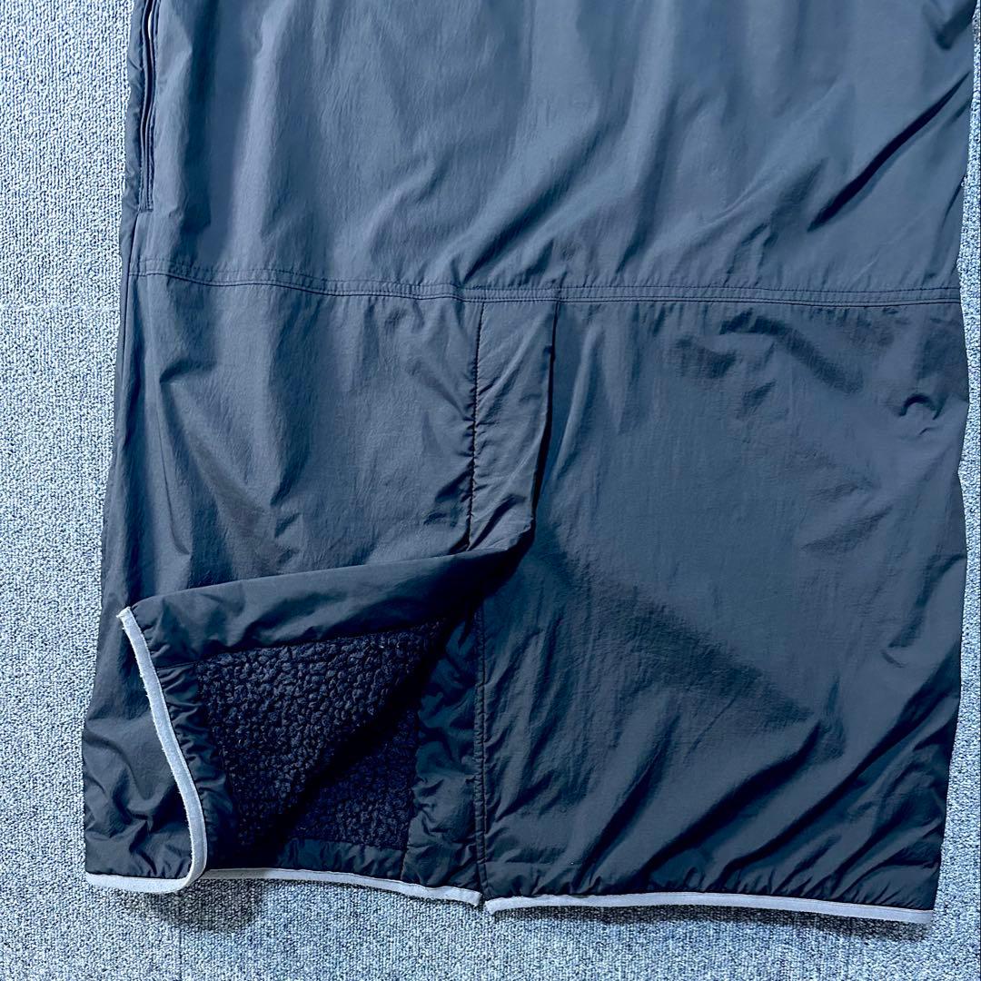 arena ベンチコート　黒　グレー　SSサイズ ダブルジップ