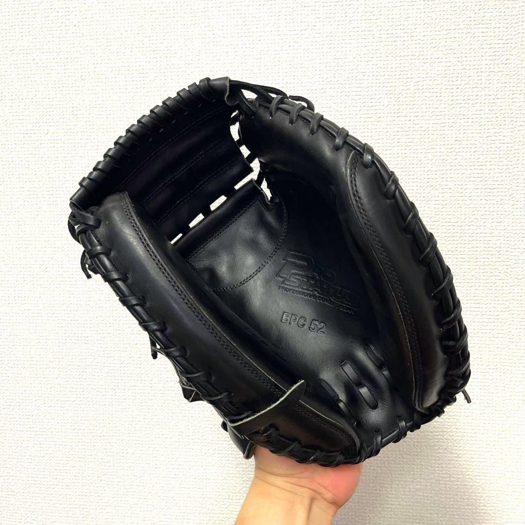 692 ZETT プロステイタス 極美品 型抜群 硬式 キャッチャーミット