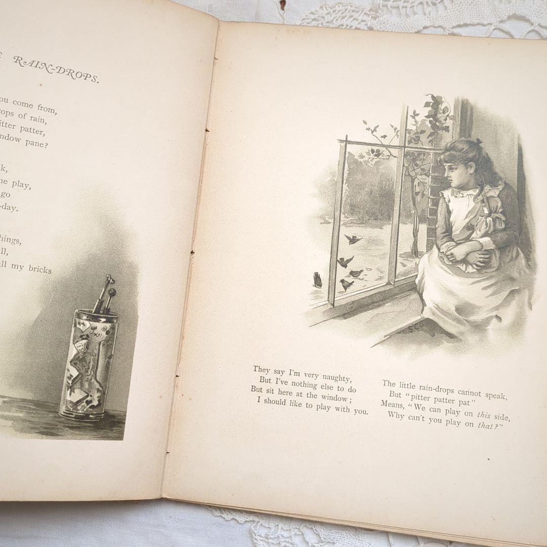 超稀少1890アーネストニスター絵本 初版本 アンティーク ヴィクトリアン 洋書