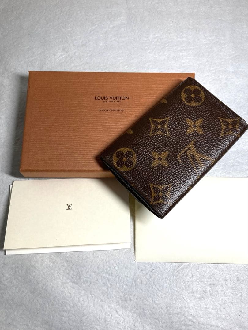 ルイヴィトン　モノグラム　ミュルティクレ6 6連キーケース　箱付き