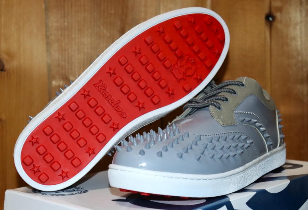 新品 Russeluno スタッズ スパイクレス ゴルフシューズ 26cm Ⓗ