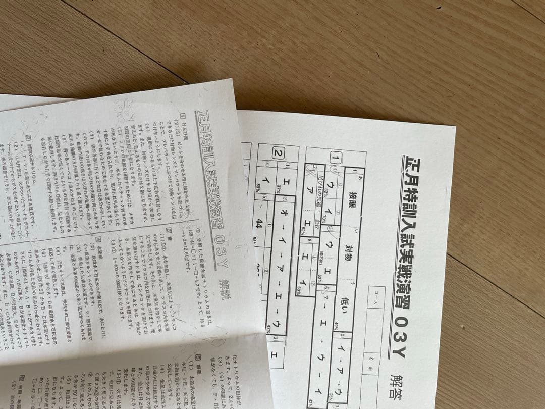 最新　サピックス　理科　6年　冬期講習　正月特訓入試実戦演習　全11回分