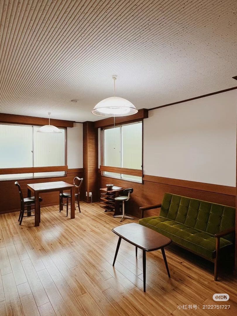 木製ローテーブル ブラウン 長方形