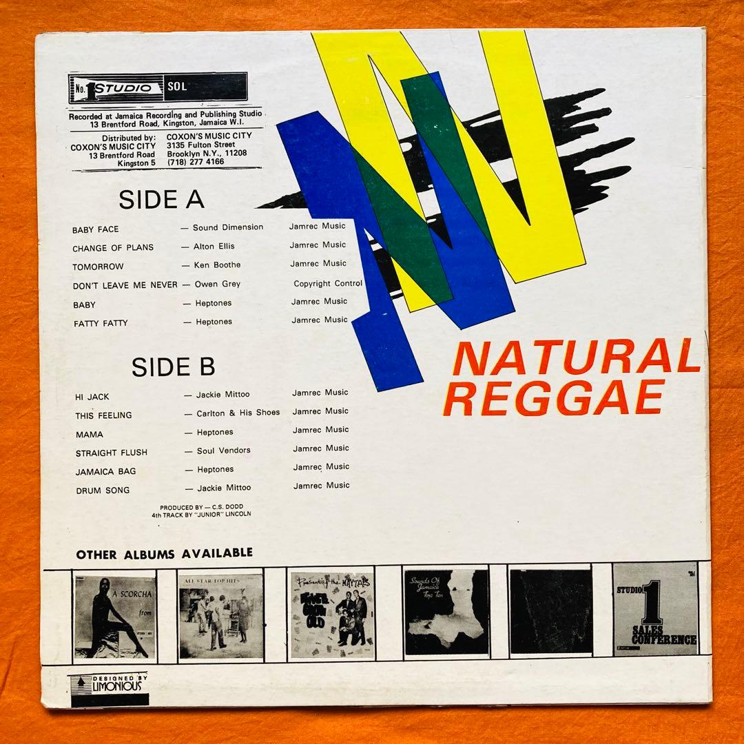 LP盤 NATURAL REGGAE / レゲエ