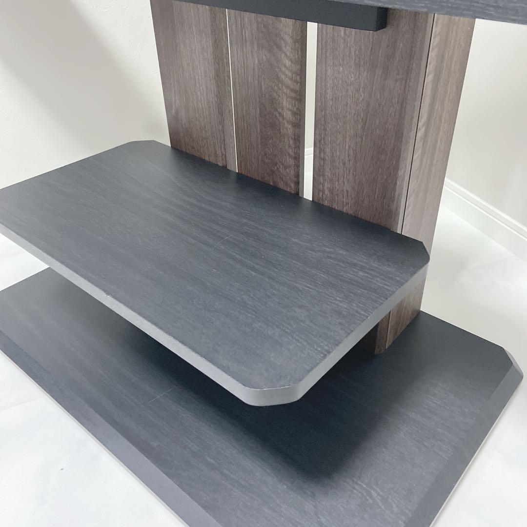 朝日木材加工 壁寄せテレビスタンド WS-C690-DB 美品