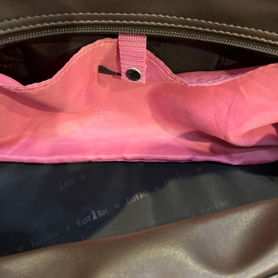 EAST BOY合成皮革ハンドバッグ