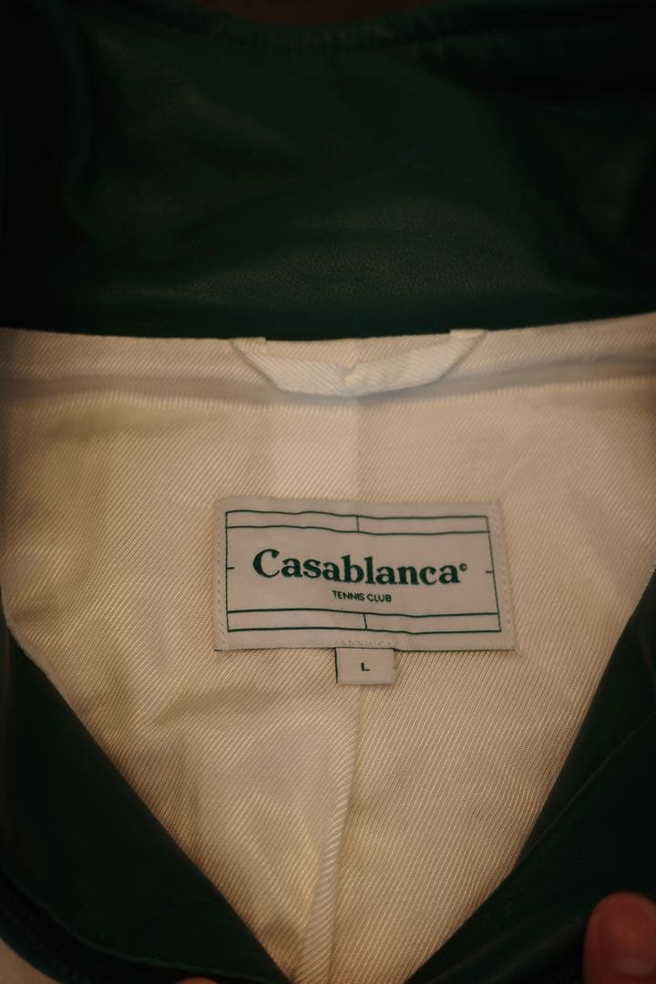 casablanca ジャカードフェイクプルオーバージャケット Lサイズ 美品