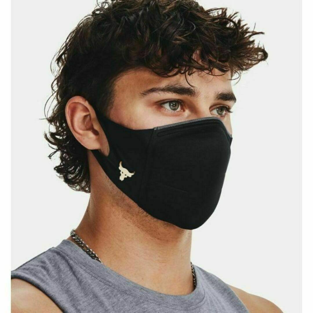 【4枚set】★プロジェクト ロック★アンダーアーマ★スポーツマスク M/L