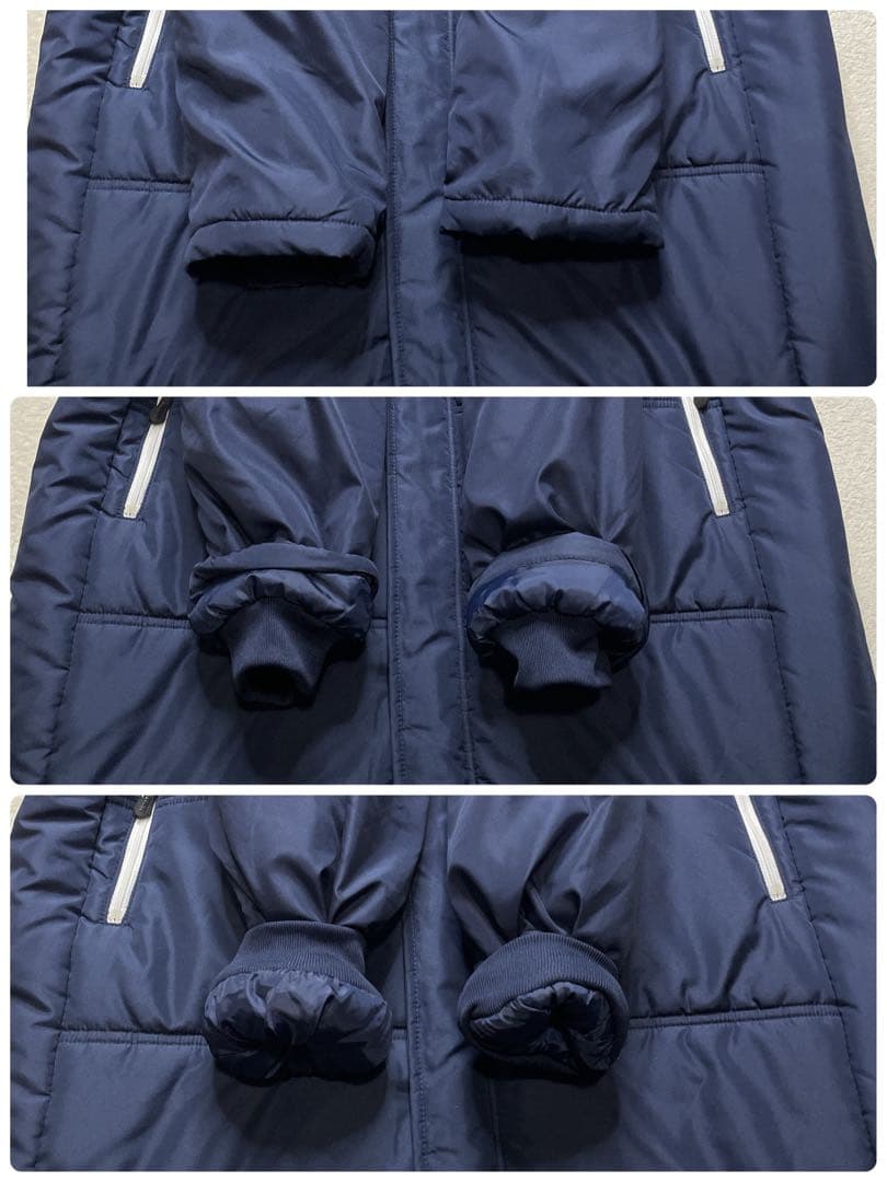 【未使用に近い】M相当　svolme ベンチコート　自宅で洗える　150 160