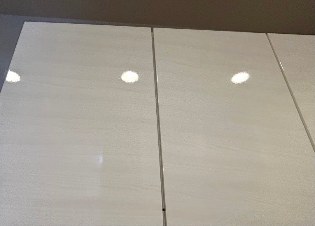 美品 ニトリ 食器棚 キッチンボード ホワイト 幅100