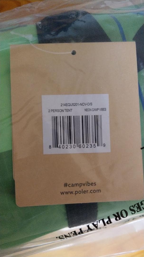 【新品】 POLER　ポーラー　2-PERSON TENT　テント