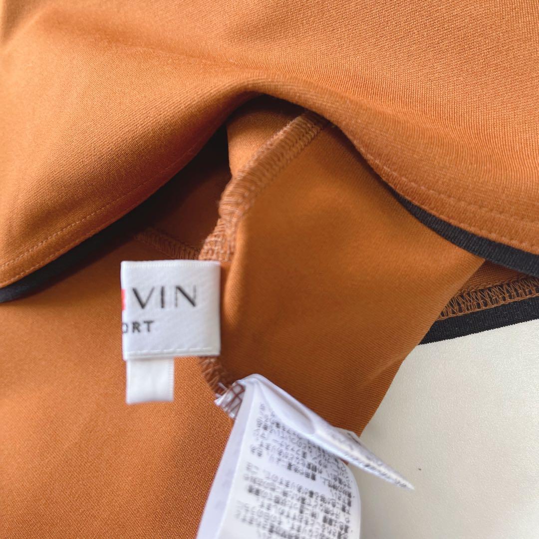 【未使用級】ランバンスポール ペプラム パイピング 長袖シャツ バックジップ38