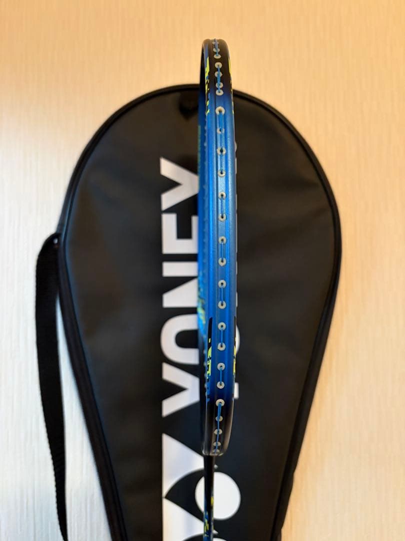YONEX バドミントンラケット　ナノフレアJUNIOR ラケットケース付き