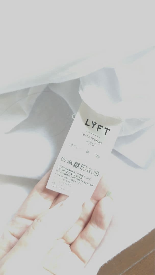 LYFT WOMEN S 2枚セット Tシャツ ネイビー、ホワイト レディース