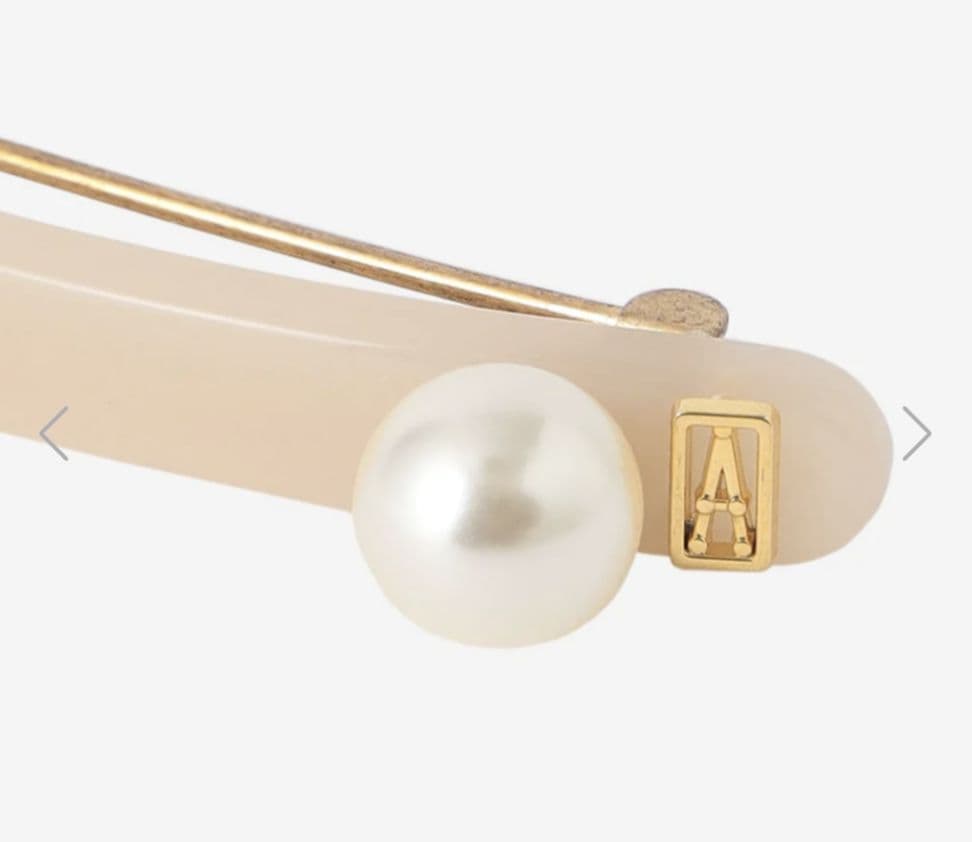 アレクサンドルドゥパリ　パール　ボールピン　マッキントッシュロンドン　ヘアピン