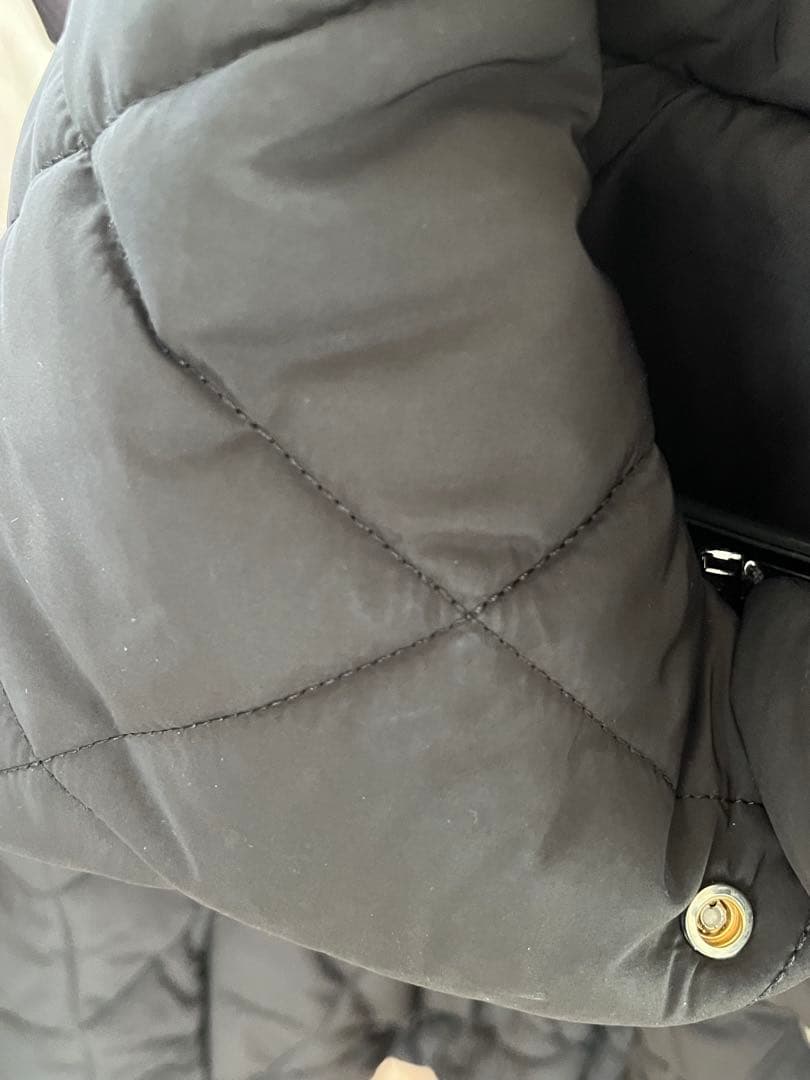 【専用】fit more フィットモア　中綿キルティング　ポンチョ　ダウン