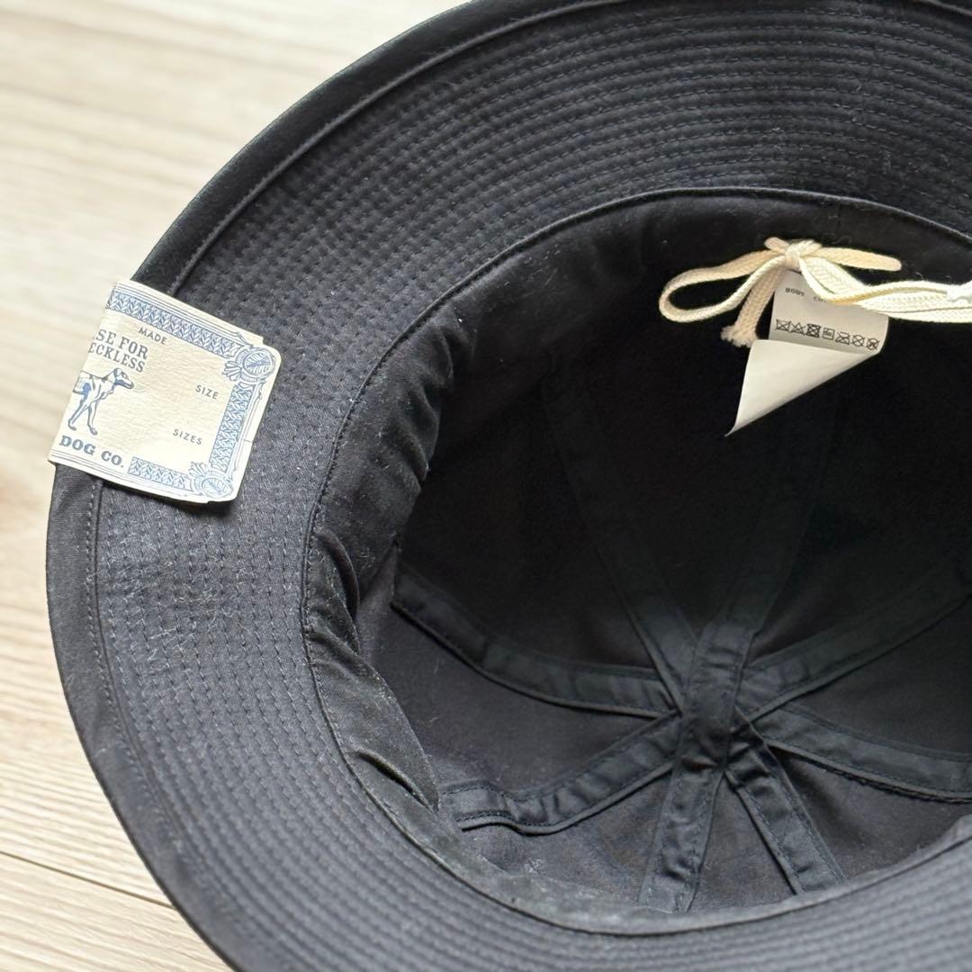 THE H.W.DOG CO. ファティーグハット バケットハット 黒 帽子